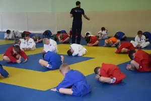 Первенство посвященное Дню Победы  «СУМО 2*2» 2017 г.р.