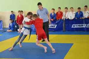 Первенство посвященное Дню Победы  «СУМО 2*2» 2017 г.р.