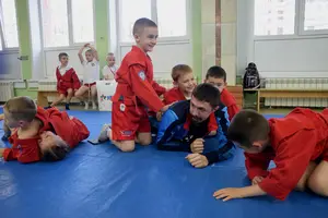 Первенство посвященное Дню Победы «Сумо в партере» 2019 г.р.