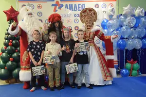 Новый 2026 год с аниматорами, 2017 г.р.