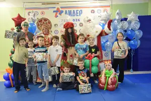 Новый 2026 год с аниматорами, 2017 г.р.