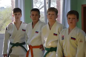 Первенство посвященное Дню Победы  по упрощенным правилам борьбы Дзюдо и Самбо 2013 г.р.