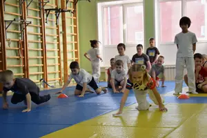 Эстафета посвященная Дню Защитника Отечества 2018 г.р.