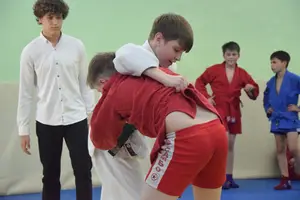 Первенство посвященное Дню Победы  по упрощенным правилам борьбы Дзюдо и Самбо 2013 г.р.