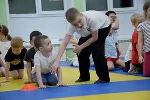 Эстафета посвященная Дню Защитника Отечества 2019-2020 г.р.