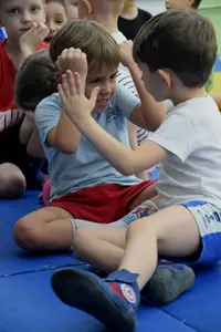 Эстафета посвященная Дню Защитника Отечества 2019-2020 г.р.