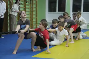 Эстафета посвященная Дню Защитника Отечества 2015 г.р.